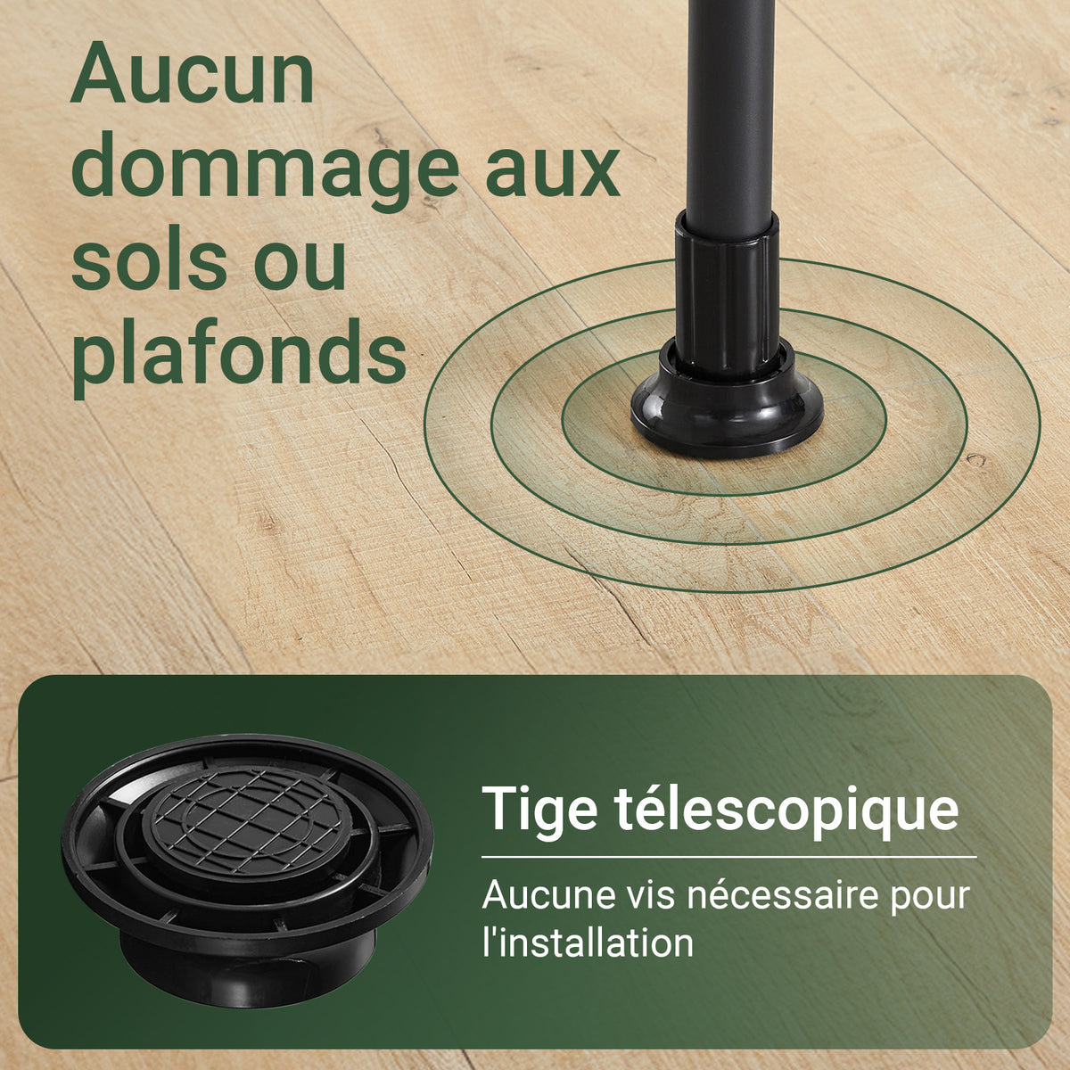 SoBuy FRG34-II-SCH Suport de haine telescopic robust – Dressing deschis reglabil cu bare și rafturi, Cuier pentru dormitor sau dressing, Negru