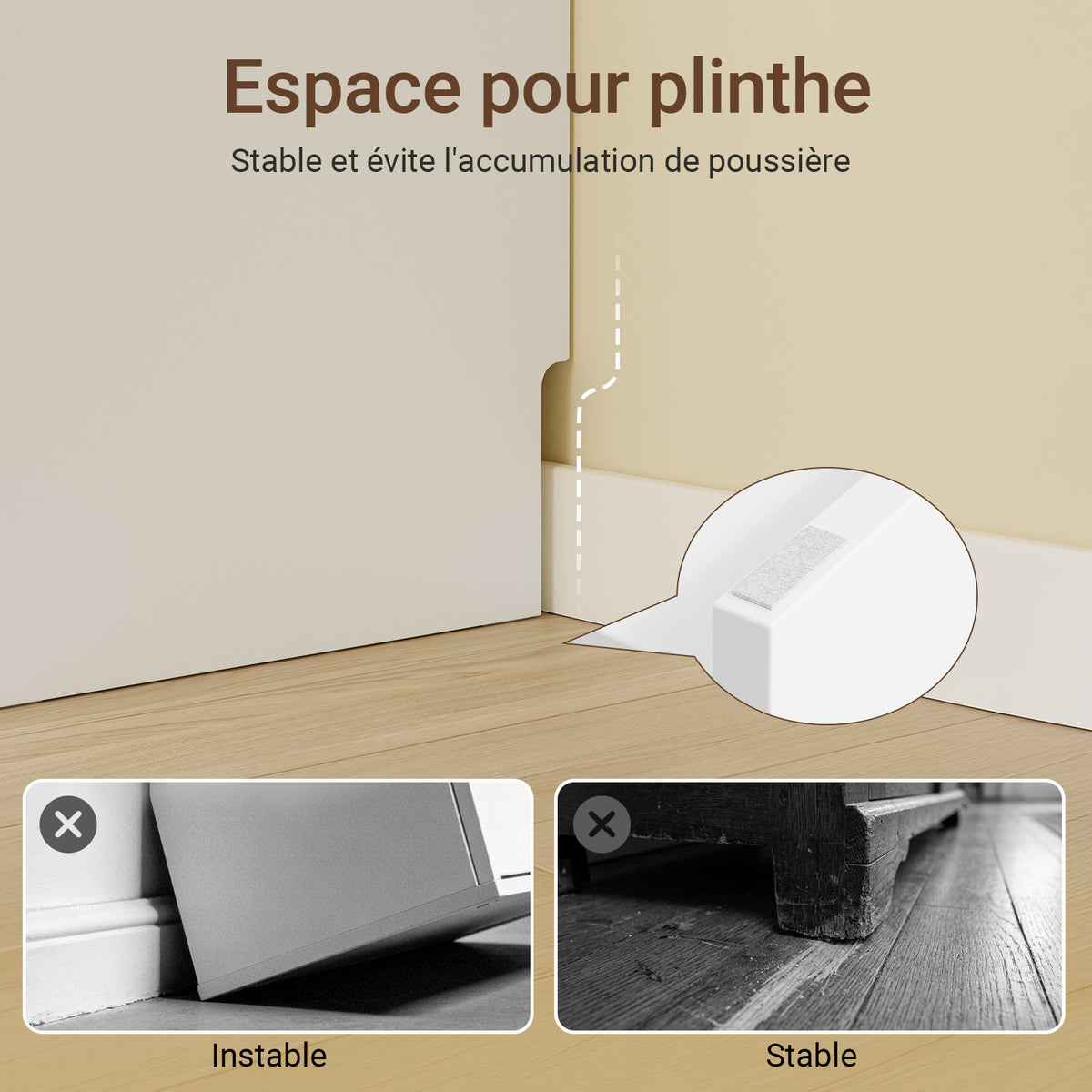 SoBuy FBT171-WN Noptieră îngustă, Masă de noapte cu sertar și raft, Mobilier de accent modern pentru dormitor și living, Alb, 20 x 35 x 60 cm