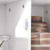 SoBuy BZR103-W Armoire Haute Murale Placard Mural Meuble Haut de Salle de Bain Meuble Suspendu Meuble Murale