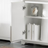 SoBuy BZR108-II-W Dulap sub chiuvetă pentru baie, Dulap sub lavoar, Dulap sub lavoar (chiuvetă), Dulap sub chiuvetă de bucătărie, Mască lavoar cu 2 uși, 60x30x60 cm, Alb