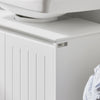 SoBuy BZR108-II-W Dulap sub chiuvetă pentru baie, Dulap sub lavoar, Dulap sub lavoar (chiuvetă), Dulap sub chiuvetă de bucătărie, Mască lavoar cu 2 uși, 60x30x60 cm, Alb
