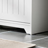 SoBuy BZR108-II-W Dulap sub chiuvetă pentru baie, Dulap sub lavoar, Dulap sub lavoar (chiuvetă), Dulap sub chiuvetă de bucătărie, Mască lavoar cu 2 uși, 60x30x60 cm, Alb