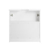 SoBuy BZR108-W Meuble sous Lavabo de Salle de Bain, Meuble sous évier, Meuble sous Vasque, Meuble évier de Cuisine avec 2 Portes