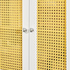 SoBuy BZR120-W Dulap de baie Dulap pentru toaletă Comodă de depozitare cu 1 sertar și 2 uși