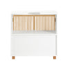 SoBuy Dulap Sottolavabo cu două uși de bambus dulap de bază de bază de bază fără chiuvetă naturală 60x33x60cm BZR125-W