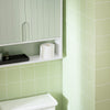 Prévente SoBuy BZR140-GR Armoire Murale, Placard de Rangement Suspendu Salle de Bain, Meuble Haut