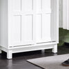 SoBuy BZR141-W Armoire de Salle de Bain Meuble Colonne Meuble de Rangement de Salle de Bain Armoire Haute