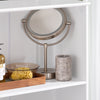 SoBuy BZR141-W Armoire de Salle de Bain Meuble Colonne Meuble de Rangement de Salle de Bain Armoire Haute