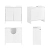 SoBuy Mobile Sublavabo în Pino 60x30x60cm BZR108-II-W (copie)