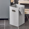 SoBuy BZR159-DG Dulap pentru rufe Dulap inferior pentru baie Coș pentru rufe Dulap de depozitare
