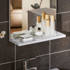 SoBuy BZR170-SET Dulap suspendat pentru lavoar cu oglindă, Set mobilier baie cu oglindă și lavoar ceramic