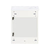 SoBuy BZR170-W Dulap suspendat pentru lavoar, Dulap de baie cu lavoar, cu chiuvetă, Set lavoar ceramic