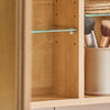SoBuy BZR173-NArmoire Murale avec Miroir, Placard de Rangement, Meuble Haut avec 1 Porte, Étagères Réglables, 60x15x50 cm
