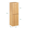 SoBuy Coloana de baie 30x30x160cm BZR163-W (copie)