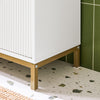SoBuy BZR179-W Dulap sub chiuvetă, Dulap sub lavoar
