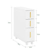 SoBuy BZR183-W Armoire Toilettes WC Support Papier Toilette Meuble de Salle de Bain