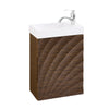 SoBuy BZR197-N Meuble Suspendu avec Lavabo