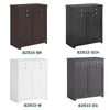 SoBuy BZR33-BR Dulap de baie cu 2 sertare și 2 coșuri