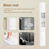 SoBuy BZR34-II-W Coloană de baie 20 cm - Dulap de depozitare îngust cu sertar și rafturi reglabile - Dulap de baie compact pentru WC, spații mici, MDF, Alb, 20x20x180cm