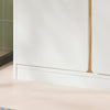 SoBuy BZR78-W Meuble sous-Lavabo, Meuble sous Vasque, Meuble Salle de Bain avec 2 Étages et 2 Portes