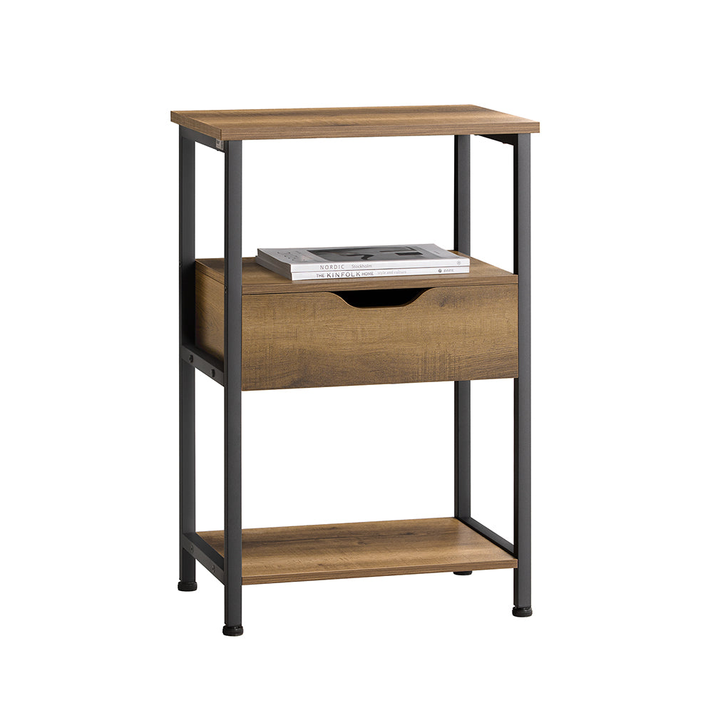 SoBuy FBT116-N Table de Chevet Table d'Appoint Table Téléphone Bout de Canapé Table de Lit pour Salon, Chambre, Bureau, 1 Tir