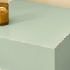 SoBuy FBT164-GR Noptieră cu 2 Sertare Masă Laterală pentru Dormitor și Sufragerie Verde 40x44x49cm
