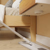 SoBuy FBT174-E-WN Table de Chevet Suspendue avec Lampe à détecteur de Mouvement Amovible et tiroir, Table de Nuit Flottante pour Chambre, Salon ou Couloir, 40x29.8x15.6cm, Blanc Naturel