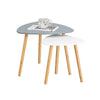 SoBuy FBT74-HG Măsuțe de cafea tip cuib, Masă de cafea, Măsuță laterală, Set de 2