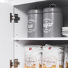 Prévente SoBuy FKW123-WN Petit Îlot de Cuisine Gain de Place sur Roulettes, Plan de Travail en Bois d'Hévéa, Meuble Compact avec Tiroirs et Rangement – 72x40x84cm, Blanc