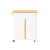 SoBuy Hevea Wooden Cart 74.5x45.5x91cm fkw119-down (copie)