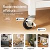 SoBuy Trollerie de bucătărie Sub bucătărie Bucătărie albă FKW62-WW