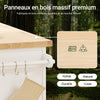 Chariot cuisine SoBuy FKW71-III-WN – intérieur des armoires et rangements