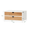 SoBuy FRG180-WN Cutie de depozitare Suport pentru capsule Nespresso Dozator Cutie