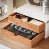 SoBuy FRG180-WN Cutie de depozitare Suport pentru capsule Nespresso Dozator Cutie