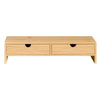 SoBuy Suport pentru PC Stand Suport pentru PC Monation Wood Birou FRG198-N