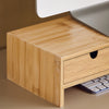 SoBuy Suport pentru PC Stand Suport pentru PC Monation Wood Birou FRG198-N