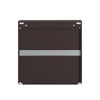 SoBuy FRG231-BR Dulap de Perete Suspendat pentru Baie cu Raft Reglabil și Ușă, Dulap de Perete Compact pentru Baie, Toaletă sau Bucătărie, Maro 60x30x60 cm