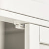 SoBuy FRG238-W Dulap de bază pentru baie – Comodă de baie, dulap de depozitare cu raft reglabil, 1 sertar și 2 uși, pentru hol și bucătărie alb, 60x35x87 cm