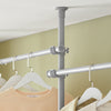 SoBuy FRG34-HG Penderie Garde-Robe Portant de vêtement 3 Barres 3 paniers