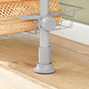 SoBuy FRG34-HG Penderie Garde-Robe Portant de vêtement 3 Barres 3 paniers