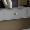 SoBuy FRG43-L-HG Etagere Murale avec 3 Tiroirs - Étagère Flottante Moderne pour Entrée, Salon, Cuisine & Chambre - Gris 94x15x10cm