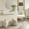 SoBuy FRG43-L-W Etagere Murale avec 3 Tiroirs - Étagère Flottante Moderne pour Entrée, Salon, Cuisine & Chambre - Blanc 94x15x10cm