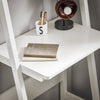 SoBuy Bibliotecă pe scară bibliotecă în Scala White FRG60-W