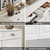 SoBuy FSB104-W Dulap de Pantofi cu Sertare și Rafturi Reglabile, Mobilier de Intrare – 80x35x82 cm, Alb