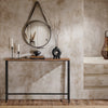 SoBuy FSB19-XL-N Consolă de hol, Mobilier de intrare, Etajeră în spatele canapelei – Structură metalică robustă, Design modern ultra-subțire – Ideal pentru living, dormitor, hol 120x20x80cm