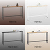 Precomandă SoBuy FSB19-Z Consola Intrare Mobilă Hol Etajeră în Spatele Canapelei – Structură Robustă din Metal, Design Modern Ultra Subțire – Ideală pentru Living, Dormitor, Intrare – 120x20x65cm