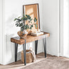 SoBuy FSB88-F Consolă, Masă de capăt de canapea, Masă de intrare, Mobilier de intrare, Masă laterală, Bufet, Masă decorativă, Cadru metalic