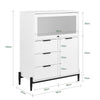 SoBuy FSB94-W Meuble Chaussures, Meuble Entrée, Commode, Armoire de Rangement
