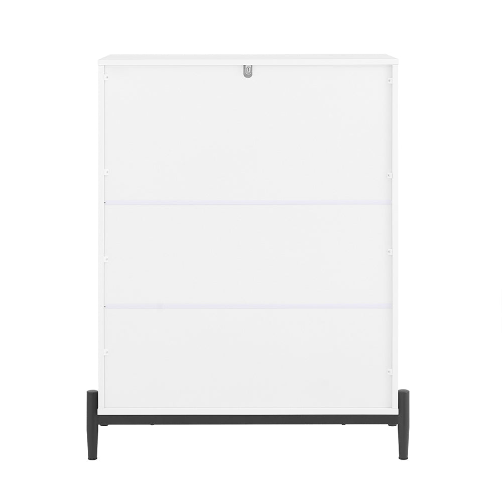 SoBuy FSB94-W Dulap de pantofi, Mobilier hol, Comodă, Dulap de depozitare