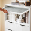 SoBuy FSB94-W Meuble Chaussures, Meuble Entrée, Commode, Armoire de Rangement